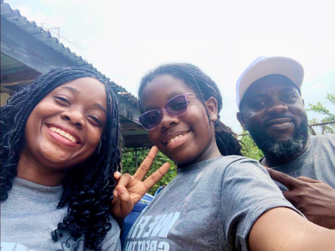 GTL recruiter organizing application forms in the community