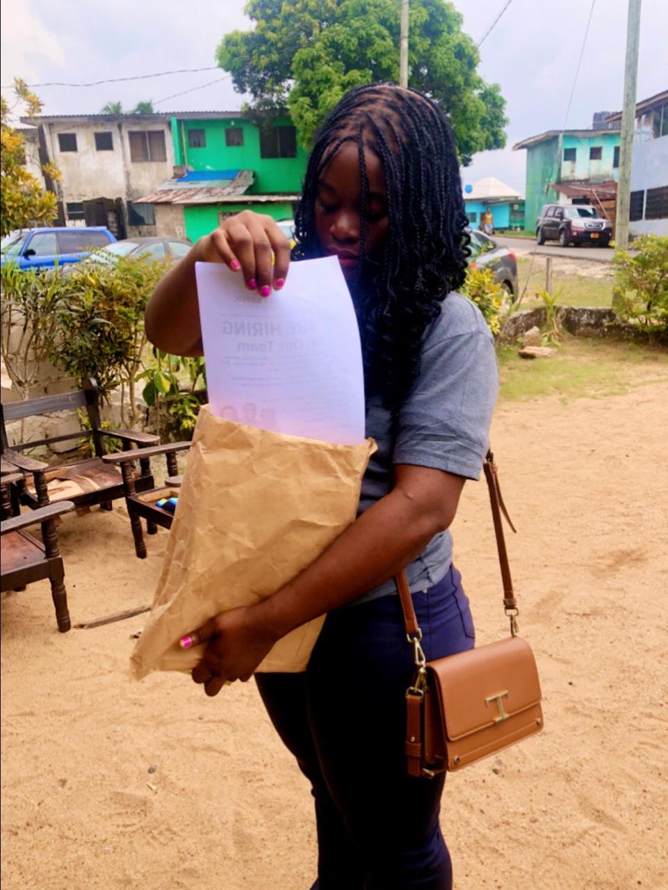 GTL recruiter interacting with a community member